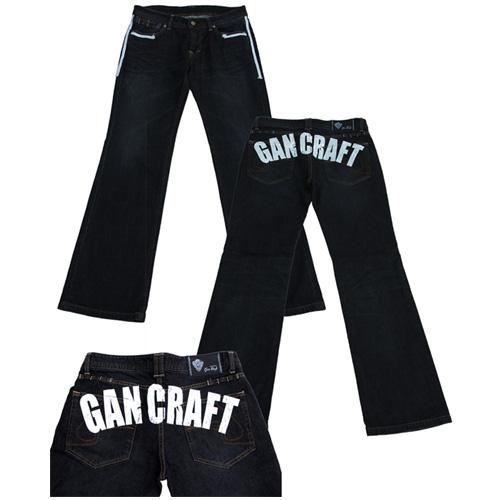 GAN CRAFT（ガンクラフト） オリジナルジーンズ ガンズハードブラック