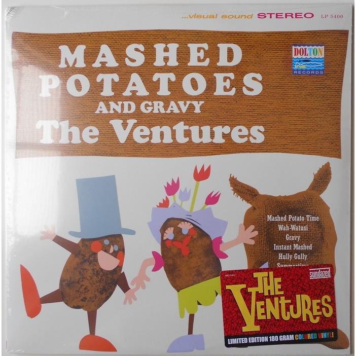 ■新品■Ventures ヴェンチャーズ　ベンチャーズ/mashed potatoes and gravy(LP) カラー(CLEAR)レコード｜backpagerecords