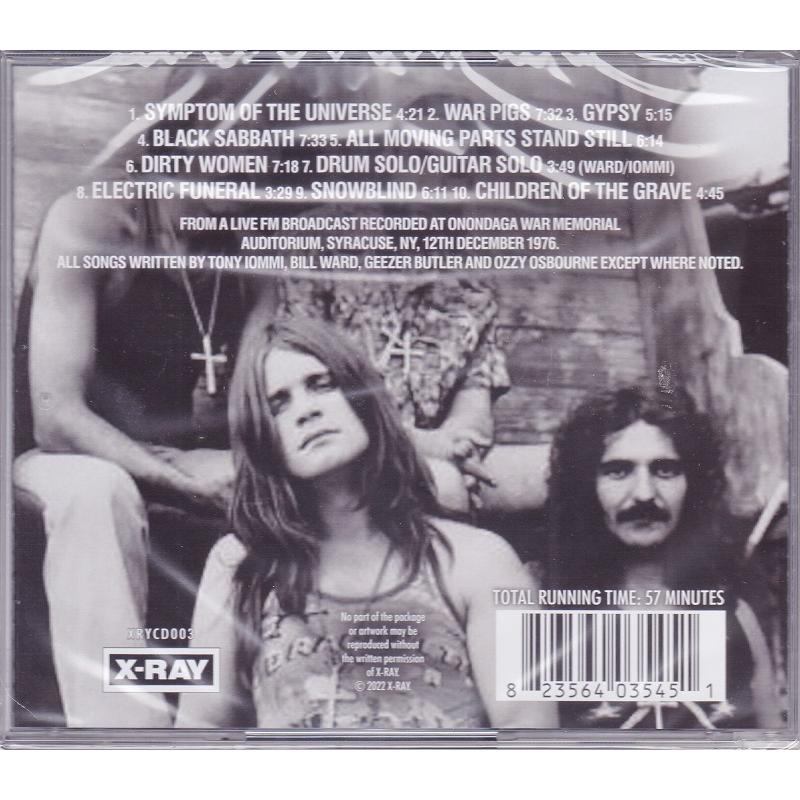 ■新品■Black Sabbath ブラック・サバス/Syracuse 1976 -The New York State Broadcast-(CD)｜backpagerecords｜02