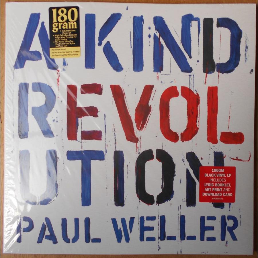 □新品□Paul Weller ポール・ウェラー/a kind revolution(LP) : back 