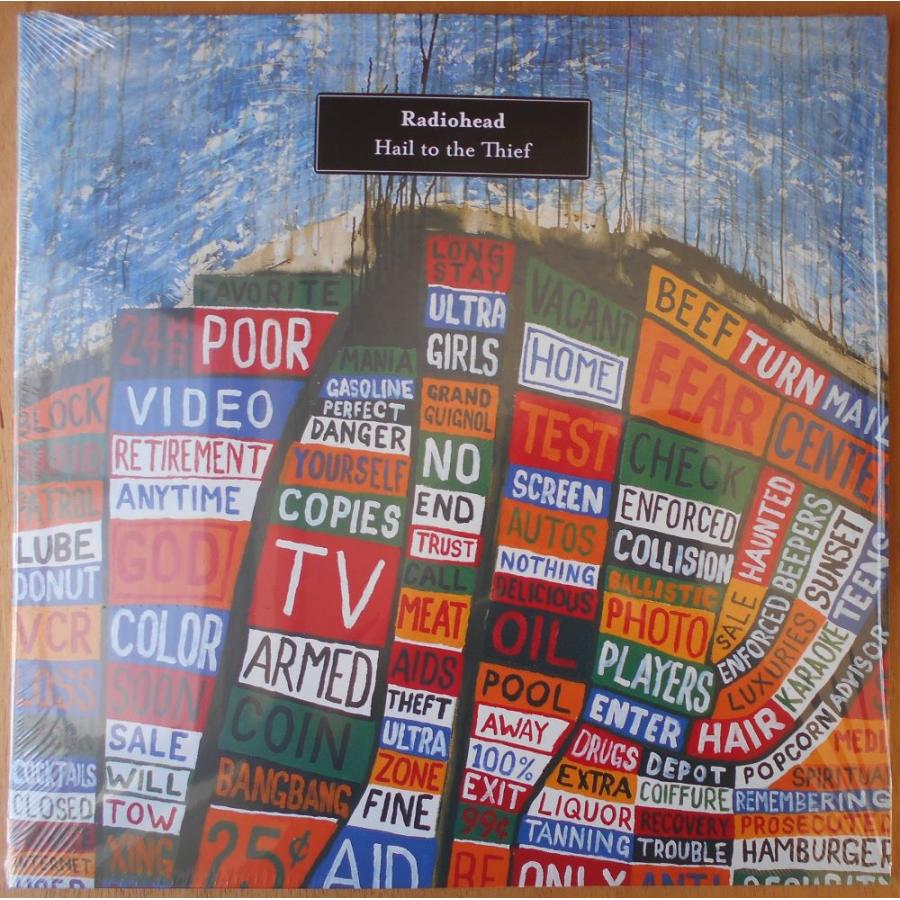 □新品□Radiohead レディオヘッド/hail to the thief(2LP) : back