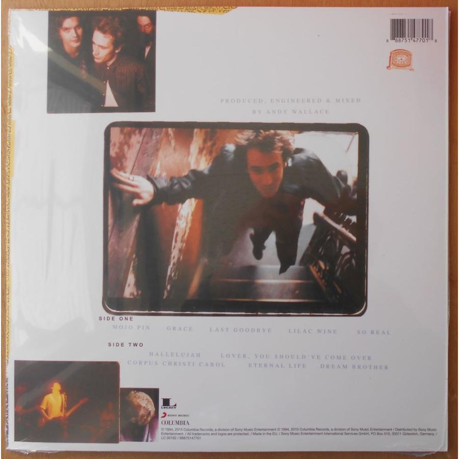 □新品□Jeff Buckley ジェフ・バックリー/grace(LP) : back page