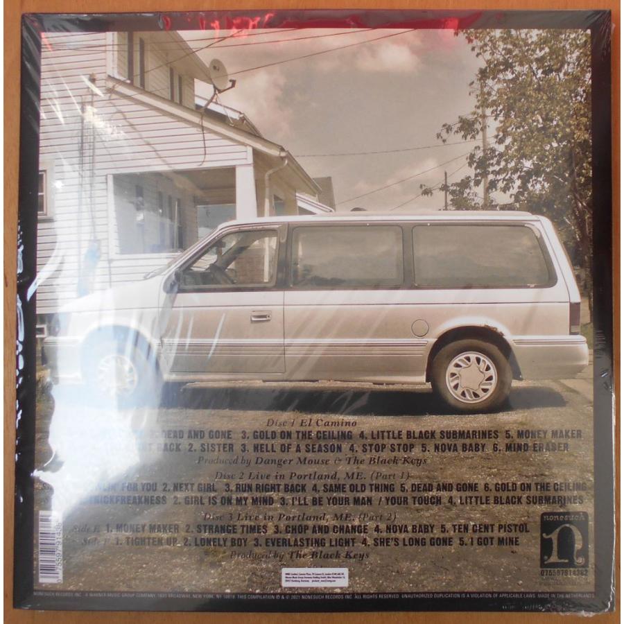 □新品□The Black Keys ザ・ブラック・キーズ/El Camino(3LP) : back