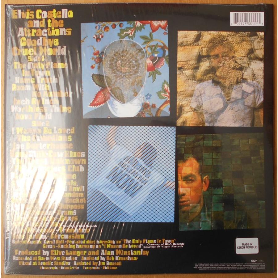 □新品□Elvis Costello エルヴィス・コステロ/goodbye cruel world(LP