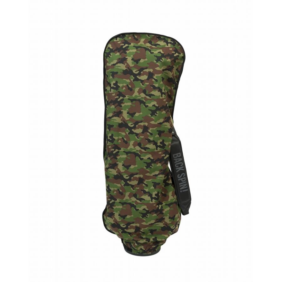 BACK SPIN! CORDURA1000 迷彩柄 トラベルカバー キャディバッグ カバー ケース 撥水 おしゃれ カモフラ 迷彩 雨 旅行 希少 被らない オリジナル プレゼント |  | 01