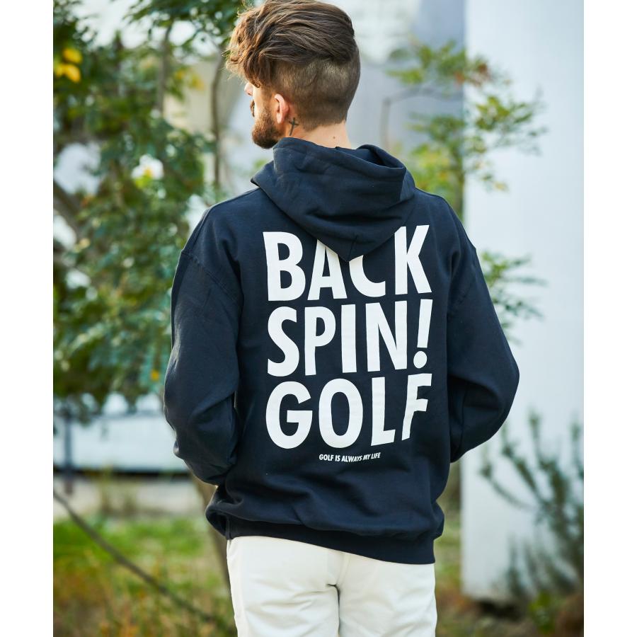 パーカー ゴルフウェア メンズ シンプル スウェット 裏起毛 おしゃれ