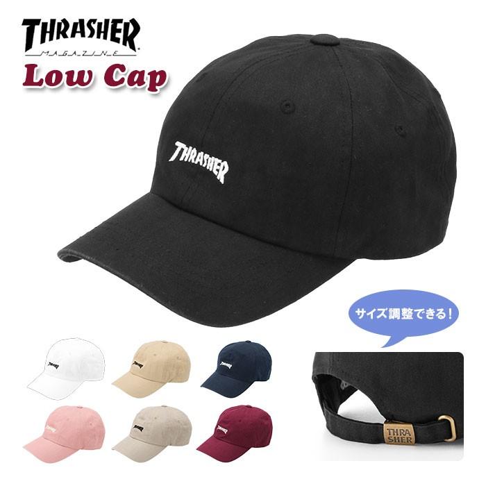 スラッシャー 通販スラッシャー キャップ メンズ レディース ブランド THRASHER ローキャップ 浅め 無地 ロゴ 刺繍 ワンポイント MAG LOGO 帽子 綿 コットン | ブランド登録なし