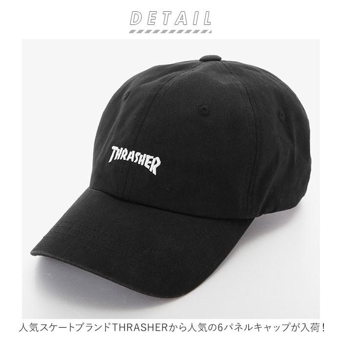 スラッシャー 通販スラッシャー キャップ メンズ レディース ブランド THRASHER ローキャップ 浅め 無地 ロゴ 刺繍 ワンポイント MAG LOGO 帽子 綿 コットン | ブランド登録なし | 01