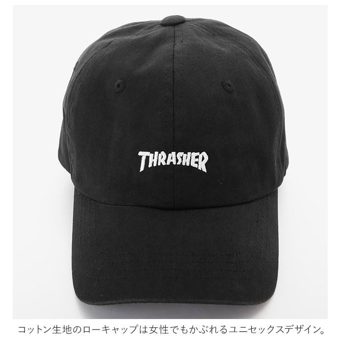 スラッシャー 通販スラッシャー キャップ メンズ レディース ブランド THRASHER ローキャップ 浅め 無地 ロゴ 刺繍 ワンポイント MAG LOGO 帽子 綿 コットン | ブランド登録なし | 02