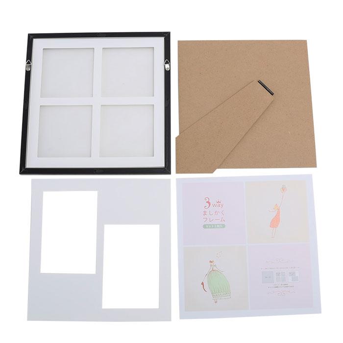 額縁　4点セット (マット台紙・吊り紐付き) 額縁 4点セット (マット台紙・吊り紐付き) Amazon | ETHZZLE 4個