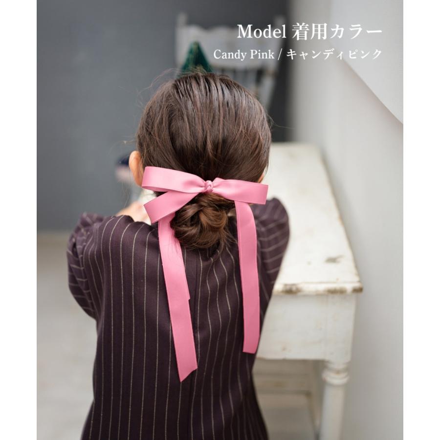 Rora（ローラ） ヘアゴム キッズ 通販 レア ロングリボン 髪ゴム 髪
