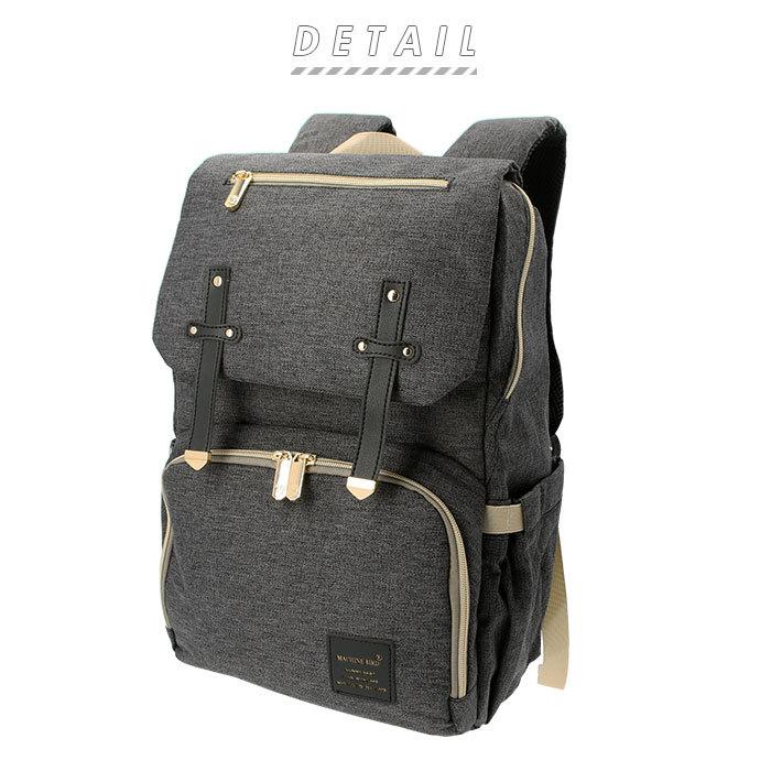 マザーズバッグ 通販マザーズバッグ リュック おしゃれ 大容量 背面ポケット 軽量 USBポート付 保温 保冷ポケット 防水ポケット 撥水 ベビーカーバッグ リュッ | ブランド登録なし | 01