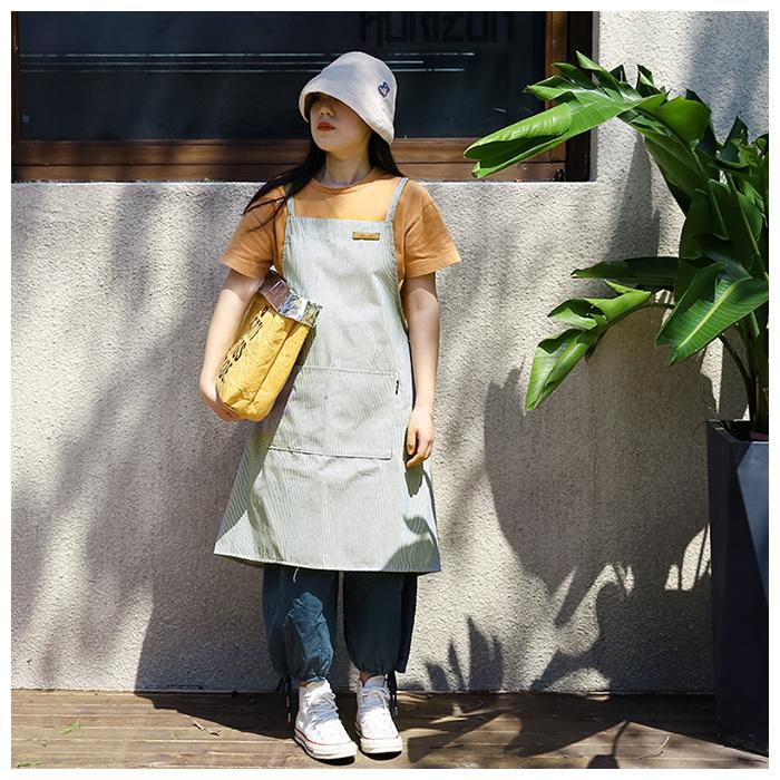 ホワイト グレー おしゃれ かわいい エプロン カフェエプロ ショート丈 ナチュラル メンズ レディース ワンピース 保育士 安くて 通販 数量限定 エプロン