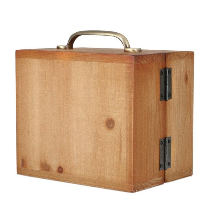 スパイスボックス 通販スパイスボックス キャンプ s 扉付き 調味料ラック 木製 持ち運び 調味料入れ 調味料 収納 調味料ケース 調味料ボックス コンパクト BBQ | ブランド登録なし | 04