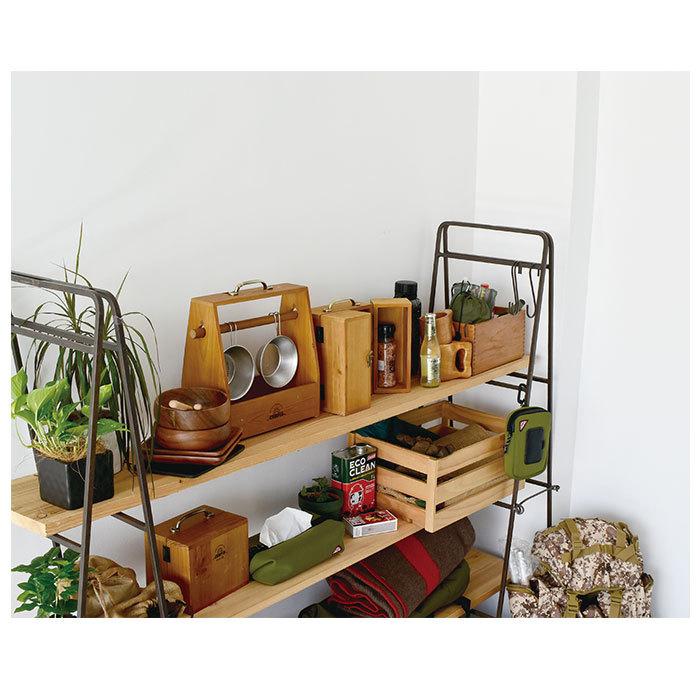 スパイスボックス 通販スパイスボックス キャンプ キッチンペーパーホルダー 調味料ラック 木製 持ち運び 調味料入れ 調味料 収納 調味料ケース 調味料ボックス | ブランド登録なし | 10