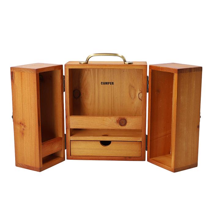 スパイスボックス 通販スパイスボックス キャンプ スパイスラック スパイスキャビネット 木製 調味料入れ 使いやすい 調味料ラック 持ち運び おしゃれ スパイス | WOOD | 11