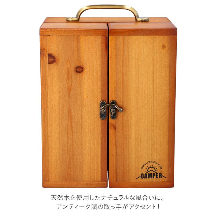 スパイスボックス 通販スパイスボックス キャンプ スパイスラック スパイスキャビネット 木製 調味料入れ 使いやすい 調味料ラック 持ち運び おしゃれ スパイス | WOOD | 06