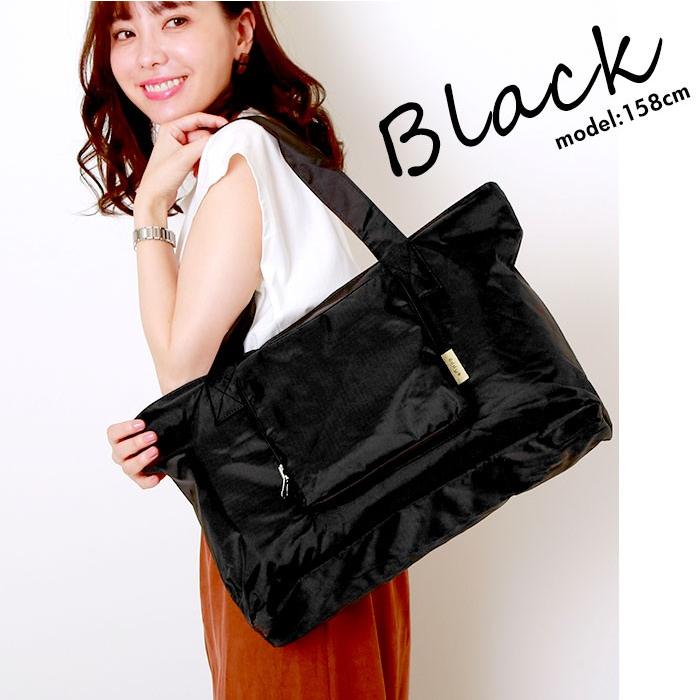 美品 バイオポリティクス トートバッグ 総柄 大容量 A4収納 コットン 黒 POCKETABLE TOTE / ポケッタブルトート | Drifter / ドリフター