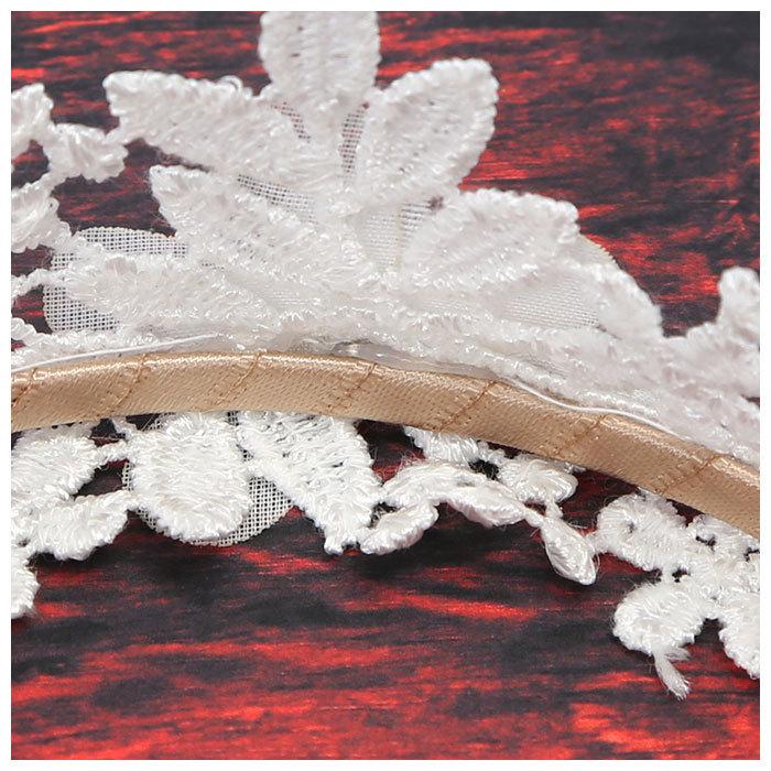 ヘアアクセサリー キッズ 通販 カチューシャ フラワーカチューシャ フラワー ヘアバンド 髪飾り 花 女の子 赤ちゃん 子供 こども 子ども キッズ レース | ブランド登録なし | 04