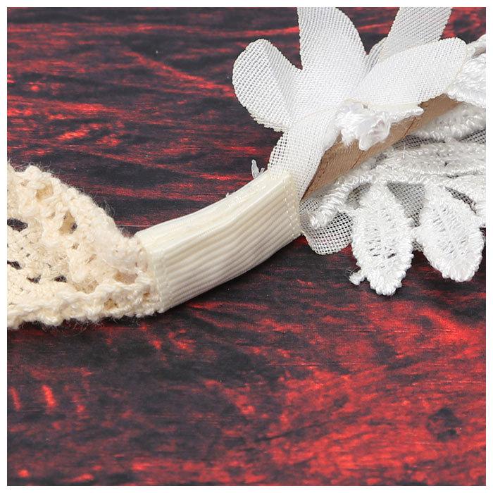 ヘアアクセサリー キッズ 通販 カチューシャ フラワーカチューシャ フラワー ヘアバンド 髪飾り 花 女の子 赤ちゃん 子供 こども 子ども キッズ レース | ブランド登録なし | 05