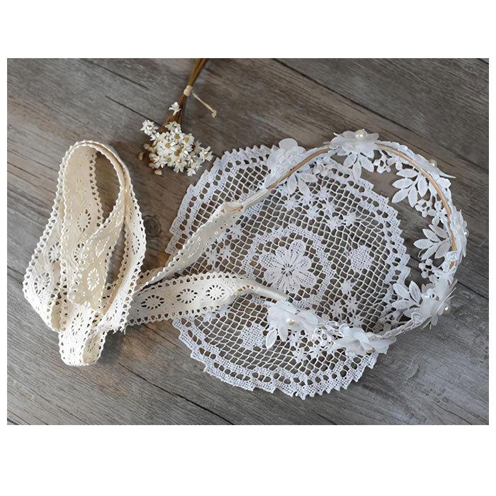 ヘアアクセサリー キッズ 通販 カチューシャ フラワーカチューシャ フラワー ヘアバンド 髪飾り 花 女の子 赤ちゃん 子供 こども 子ども キッズ レース | ブランド登録なし | 08