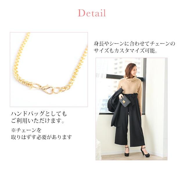 ショルダーバッグ レディース ミニショルダー クラッチバッグ チェーン