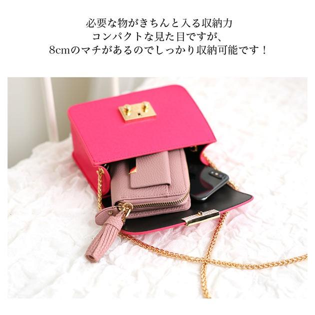 ショルダーバッグ レディース ミニショルダー クラッチバッグ チェーン