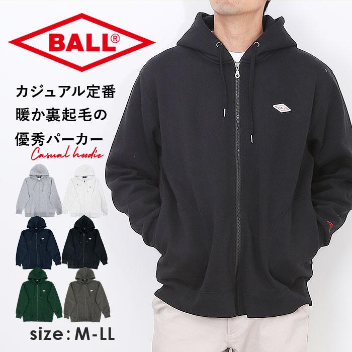 BALL パーカー ボール 64538 通販 フーディ プルオーバー フーディー