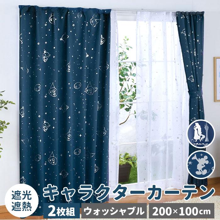 BACKYARD FAMILY（バックヤードファミリー） カーテン 2枚組 100×200