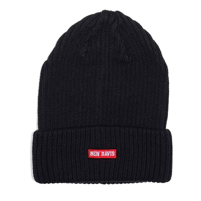 BEN 通販BEN DAVIS ベンデイビス ニットキャップ ニット帽 ニット帽子 ニット 帽子 レディース メンズ コットン アクリル ボックス ロゴ ペア カップル お揃い | BEN DAVIS | 05