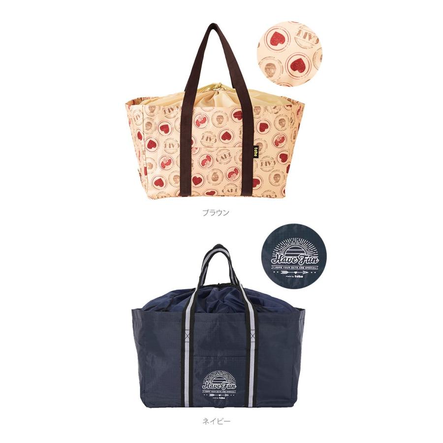 レジカゴ用バッグ 保冷バッグ 折りたたみ おしゃれ 大容量 レジかご用バッグ 保冷 20l 大きめ トート コンパクト 収納 レジかご レジカゴ 巾着タイプ tone | ブランド登録なし | 05