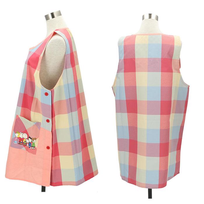 エプロン 保育士 通販 キャラクター スヌーピー ムーミン グッズ