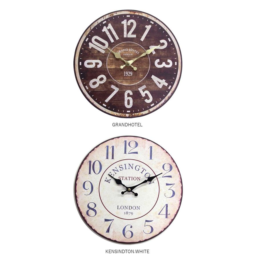 キーストーン 壁掛け時計 key stone 通販 雑貨 ウォールクロック 時計 壁掛け アナログ時計 おしゃれ 子供部屋 リビング 掛け時計 ビンテージ風 カジュアル | KEYSTONE | 19