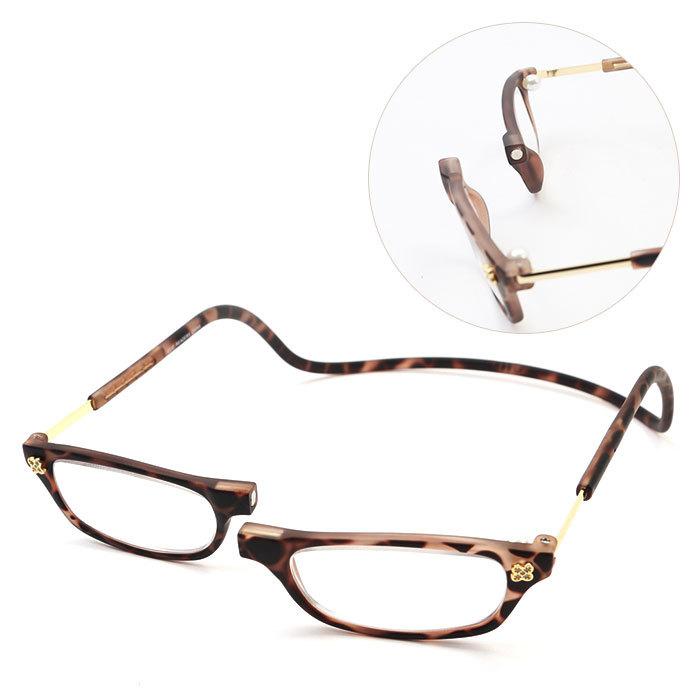 YES 老眼鏡 度数調整 通販 CLIC carina フィット 軽量 丈夫 首からかけ