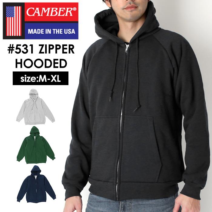 Camber パーカー 通販 キャンバー スウェット 531 ジッパー フーデッド 531 Chill Buster Zipper Hooded 7 5oz 裏地 6 5oz チルバスター フード 無地 Cmb531 Backyard Family バッグタウン 通販 Yahoo ショッピング