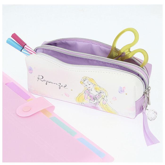 ペンケース 小学生 女の子 通販 可愛い ペンポーチ 文房具 収納 持ち運び 筆入れ ツインファスナー かわいい キャラクター グッズ アリエル ラプンツェル Cruxpencase Backyard Family バッグタウン 通販 Yahoo ショッピング