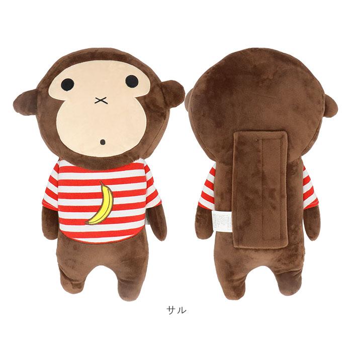 シートベルト 通販シートベルト 枕 子供 かわいい クッション シートベルトカバー 子ども 抱き枕 キャラクター アニマル どうぶつ おしゃれ ぬいぐるみ パッド | ブランド登録なし | 09