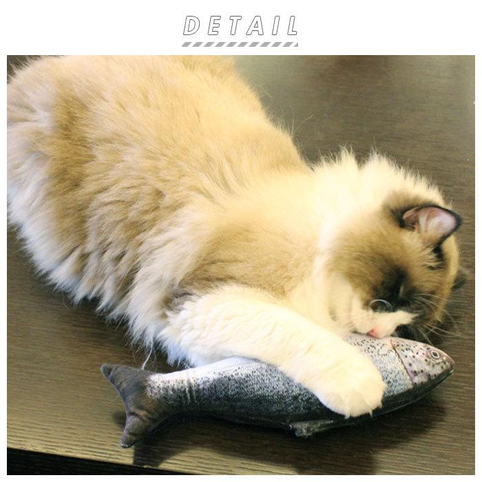 猫 おもちゃ 魚 通販 一人遊び ネコ ねこ ぬいぐるみ 抱き枕 けりぐるみ 蹴りぐるみ リアル お魚 噛む 歯 クリーニング 運動不足 ストレス Cwj09 Backyard Family バッグタウン 通販 Yahoo ショッピング