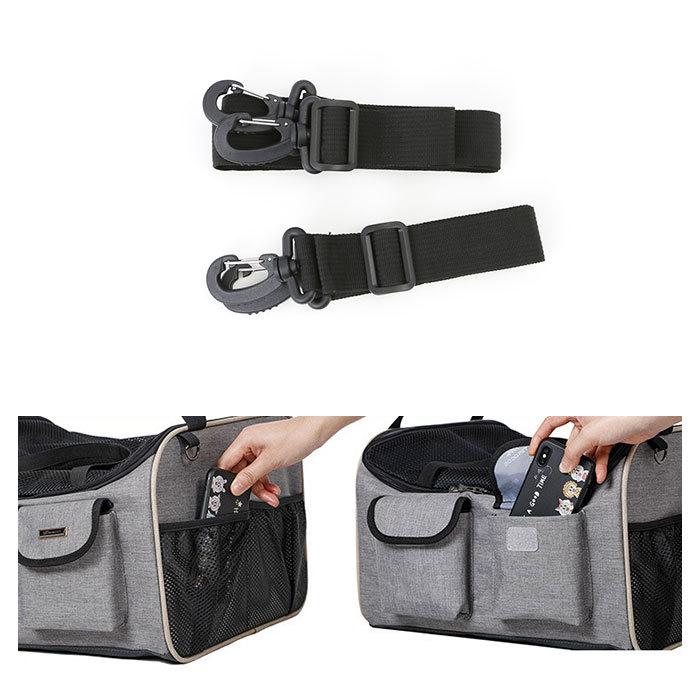 鞄 折り畳み 車 ペット お手入れが簡単 一緒にドライブ ☆お手入れが簡単 折り畳み ペット 鞄 車 一緒にドライブ