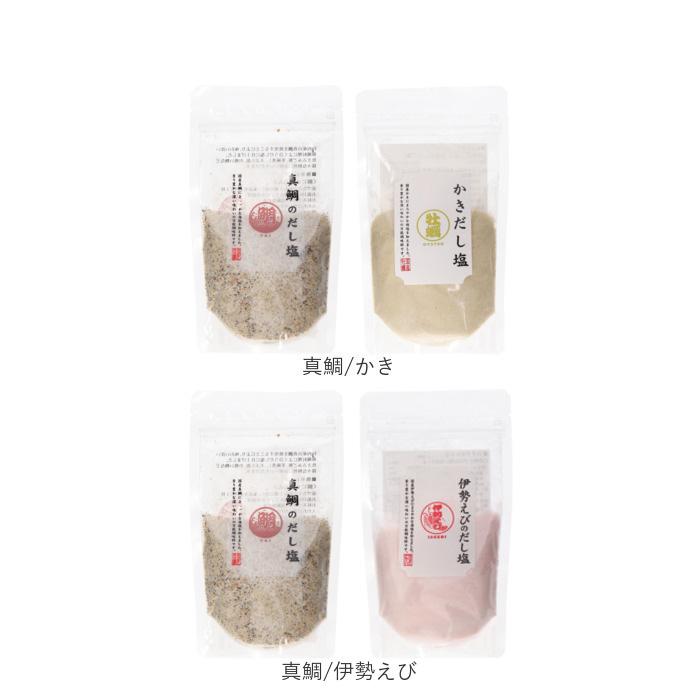海 塩 通販塩 セット 2袋 はぎの食品 のどぐろだし塩 真鯛のだし塩