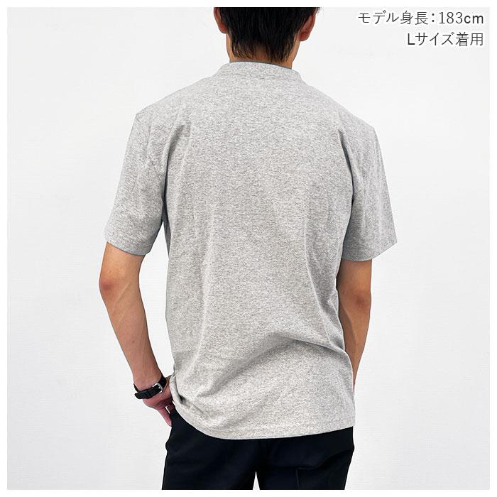 ディッキーズ Dickies tシャツ WS451 メンズ おしゃれtシャツ 半袖 シャツ おしゃれ ブランド デッキーズ ヘンリーネック 無地 厚手｜backyard-1｜04