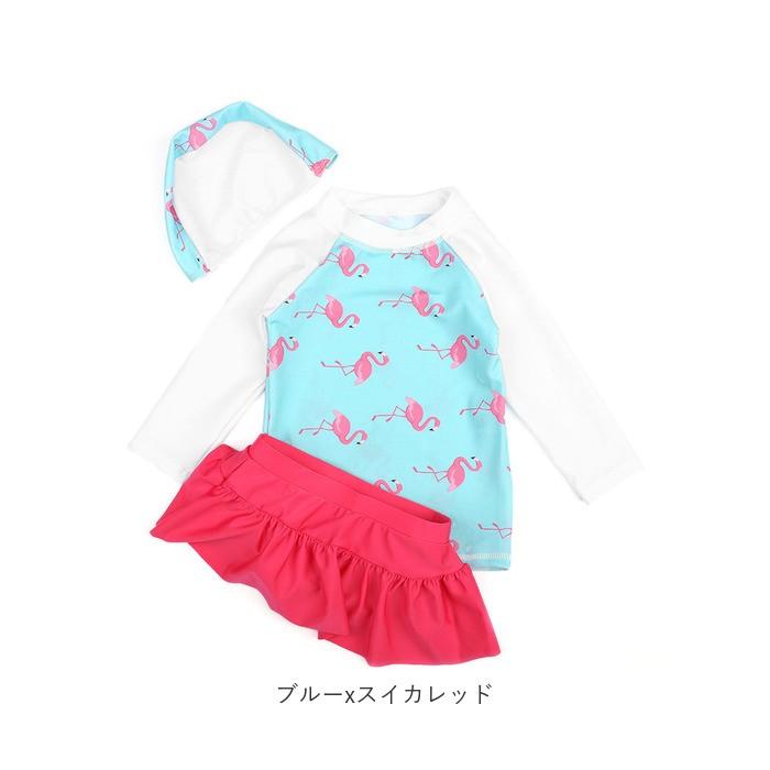 水着 女の子 セパレート 通販 かわいい おしゃれ 3点セット ラッシュガード パンツ スカート スイミング 海水浴 プール 幼稚園 保育園 3歳 4歳 100 5歳 E Backyard Family バッグタウン 通販 Yahoo ショッピング