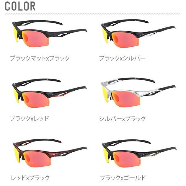 ellesse（エレッセ） スポーツサングラス 偏光 メンズ レディース 偏光