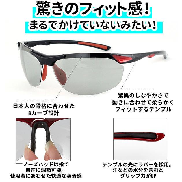 スポーツサングラス 偏光 メンズ レディース ellesse エレッセ 偏光