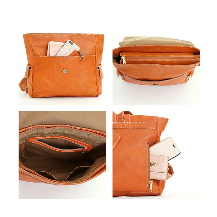 リュック レディース 革 通販 レザー 大容量 ブランド zucchero