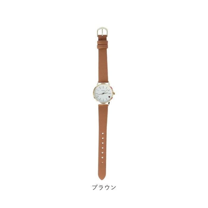 腕時計 通販腕時計 レディース おしゃれ シンプル 大人 かわいい アナログ リストウォッチ 革ベルト 合皮 日本製ムーブメント 可愛い ハート コラソン Field | ブランド登録なし | 12