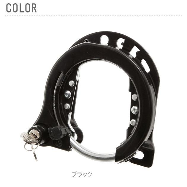 自転車 リング錠 GORIN ゴリン 鍵 カンチ止 クロスバイク MTB ATB 大型 カンチブレーキ用 Vブレーキ用 セフティ機能 リバーシブルキー ブラケット | ブランド登録なし | 04