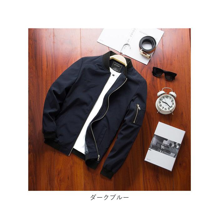ジャケット 通販 メンズ 薄手 フライトジャケット スタジャン ブルゾン