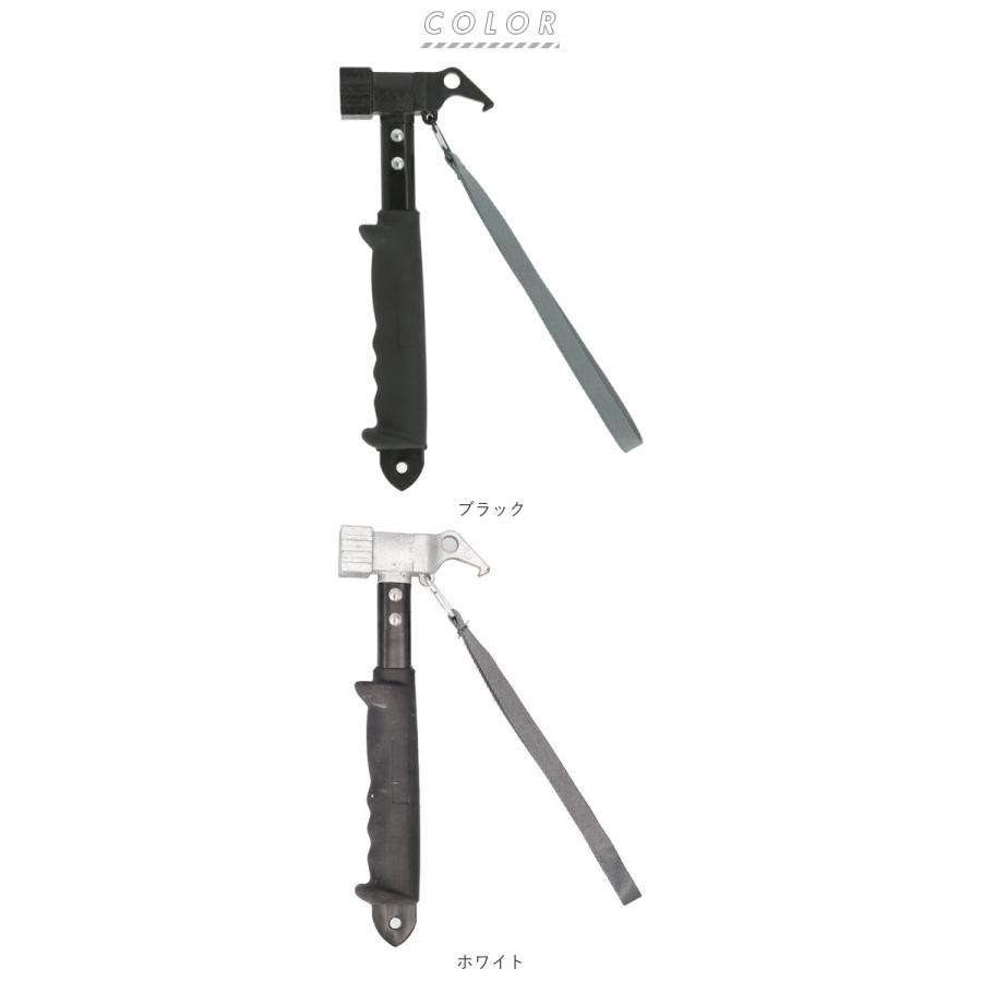 ハンマー キャンプ 通販 アイアンペグハンマー ペグ打ち ペグ抜き 握り