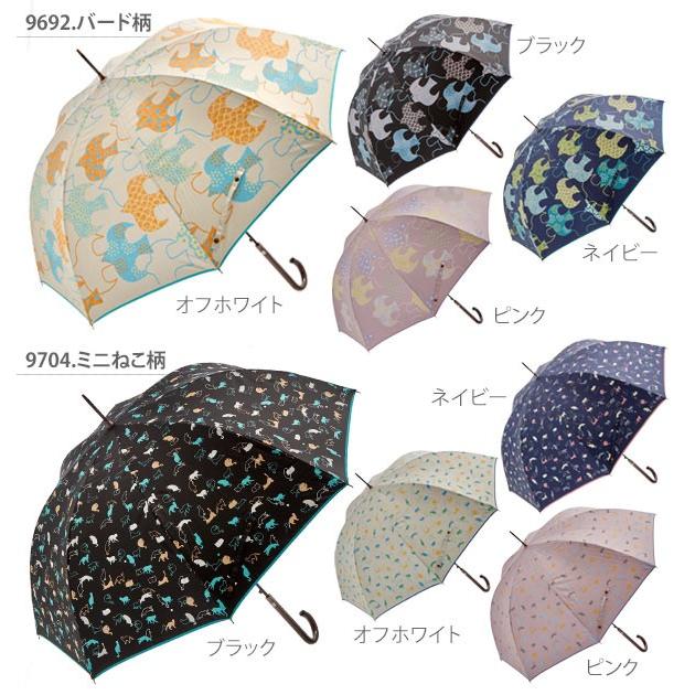 日傘 長傘 遮光 99% UVカット 晴雨兼用 58cm ワンタッチ シルバー